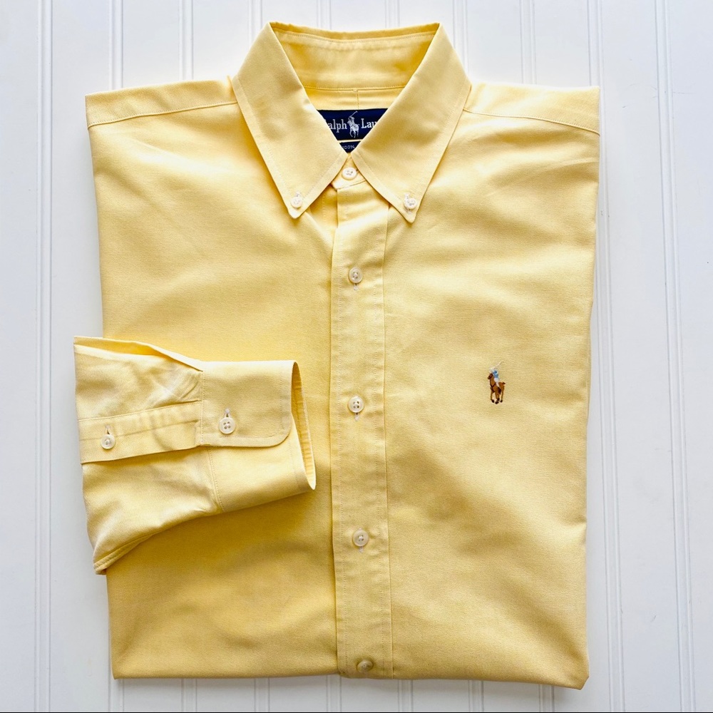 Ralph Lauren Cotton Oxford Shirt | Mens 15 1/2 -34